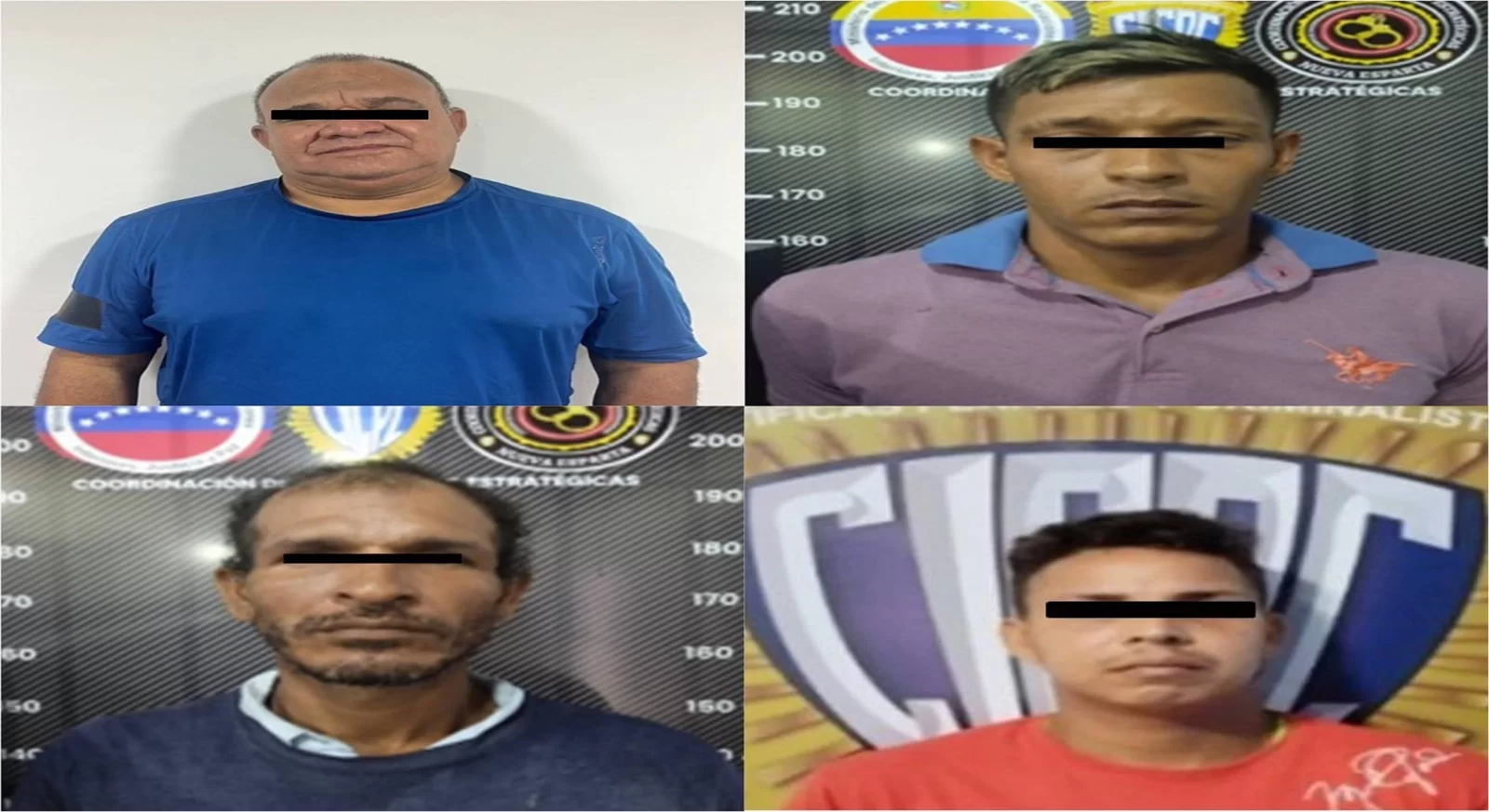 ¡Margarita-Cuatro-hombres-detenidos-por-delitos-en-Marino-y-Marcano