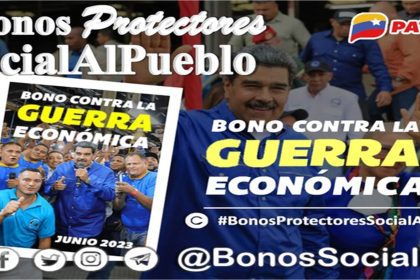 Patria inicia HOY el pago de el Bono Contra la Guerra Económica para los jubilados de la Administración Pública de casi $50, Julio 2023