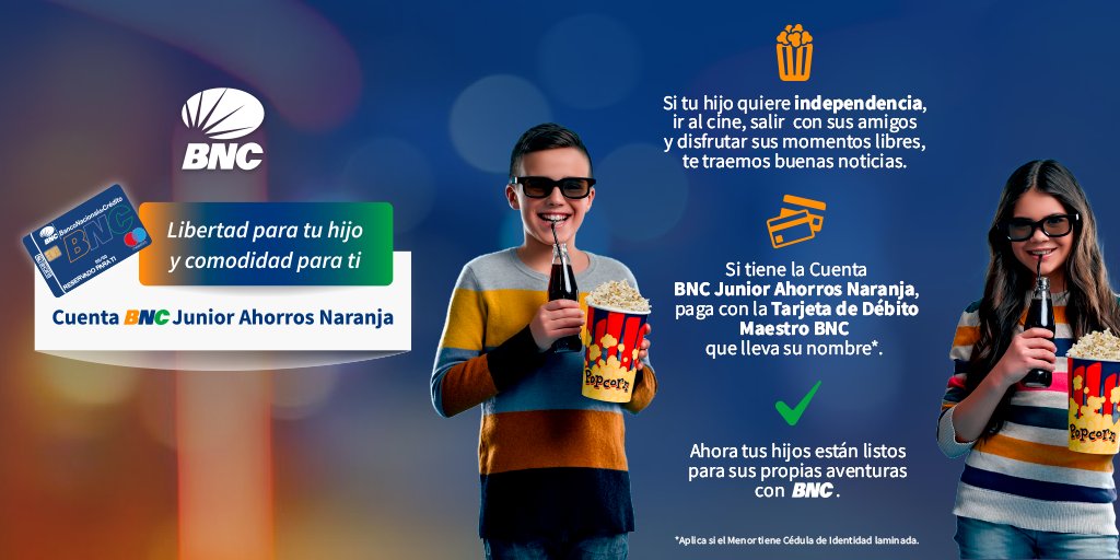 Los jóvenes del hogar que posean cédula de identidad, podrán tener la tarjeta de débito Maestro BNC que lleva su nombre.