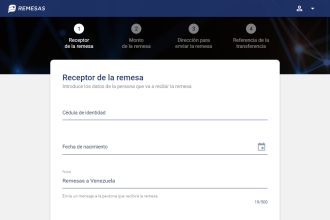 Estas opciones te permiten enviar remesas a Bitcoin, Litecoin y Dash, así como recibirlas en su cuenta del Sistema Patria y utilizarlas con Biopago del Banco de Venezuela.