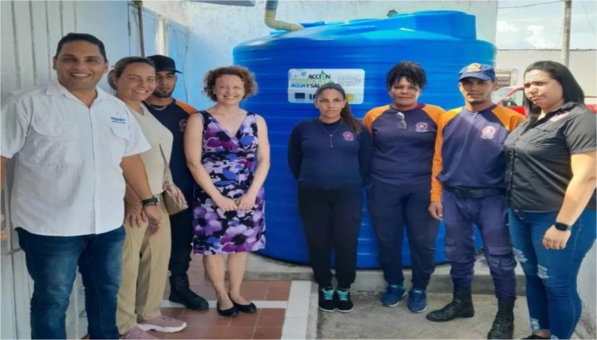 Inauguran cosechadoras de agua de lluvia en Nueva Esparta
