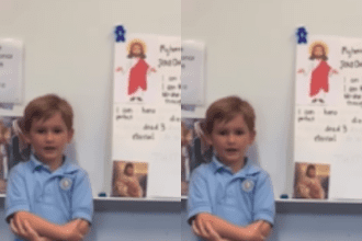 Niño de escuela presentó a Jesús como su «superhéroe» en frente de sus compañeros de clase