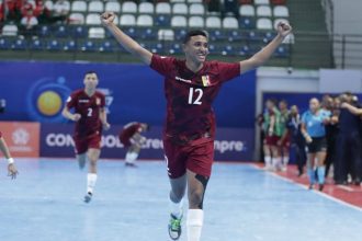 La Vinotinto venció a Colombia en el Sudamericano sub 17 de futsal