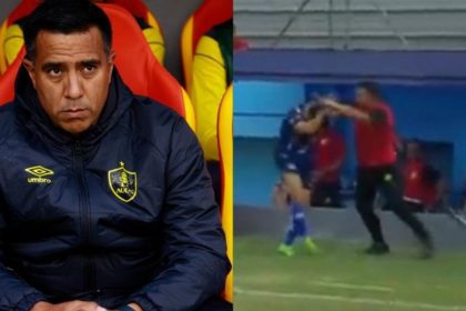 Este suceso tuvo lugar durante la penúltima jornada de la primera fase del campeonato nacional, en el que Delfín se impuso por 2-0 sobre Aucas.