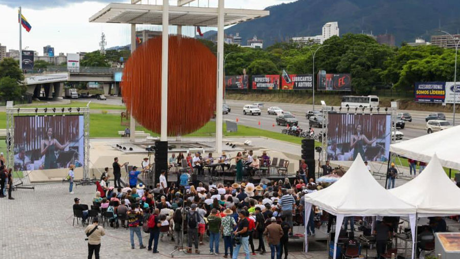 Celebraron 100 años de Jesús Soto con concierto a cielo abierto (Video)