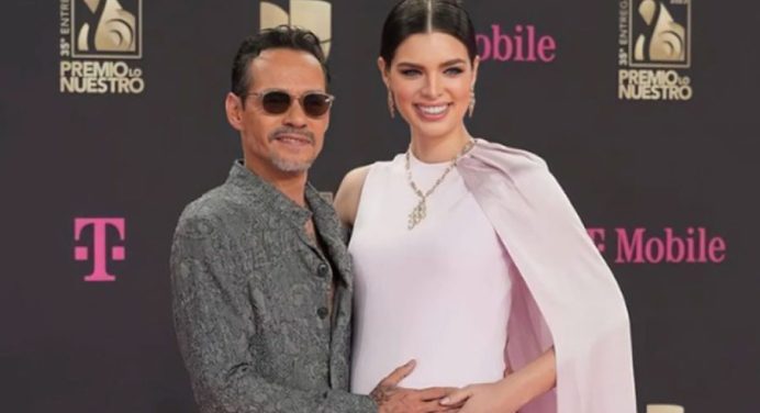 Marc Anthony y Nadia Ferreira comparten la primera foto de su bebé