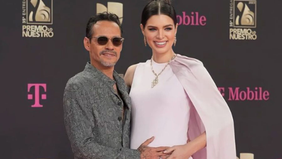 Marc Anthony y Nadia Ferreira comparten la primera foto de su bebé