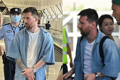 Messi llegó a Beijing en un avión privado junto con otros convocados para el amistoso, pero para sorpresa de muchos, Messi fue detenido por las autoridades migratorias chinas del aeropuerto.