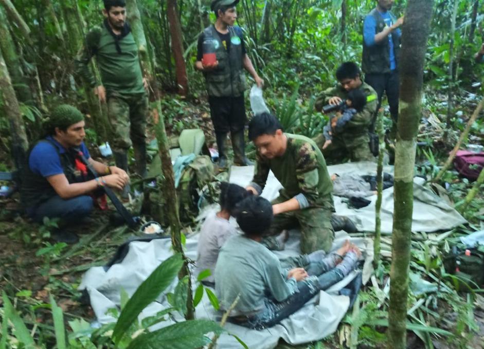 Colombia: Milagroso rescate de los 4 niños perdidos en la selva