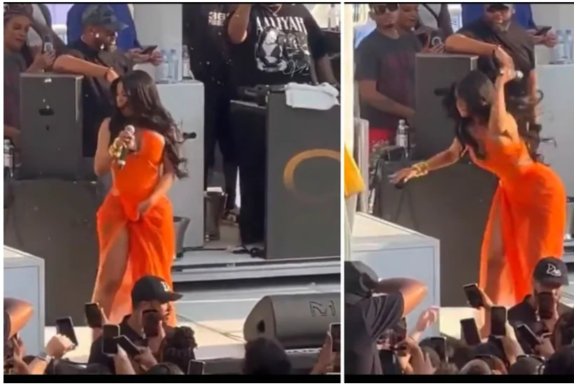 #30Jul Cardi B lanza su micrófono a fanático