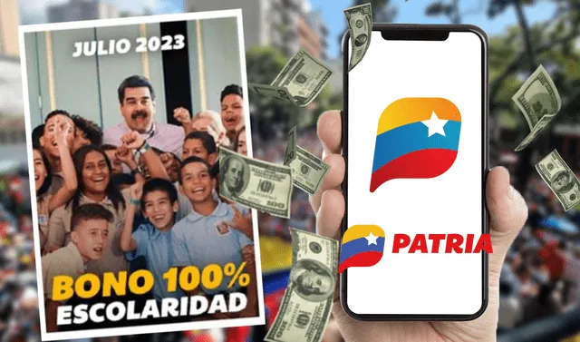 El Bono 100% Escolaridad es entregado por el gobierno de Nicolás Maduro.