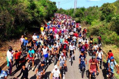 Bicicletazo en Santa Ana: Tradición deportiva que une a la comunidad