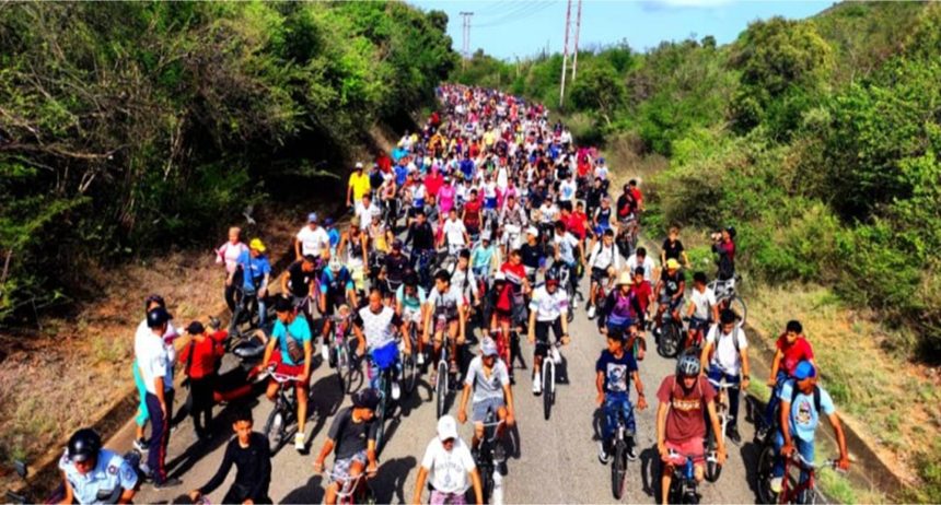 Bicicletazo en Santa Ana: Tradición deportiva que une a la comunidad