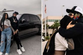 El lujoso carro que Tekashi 6ix9ine le dio a Yailin de cumpleaños