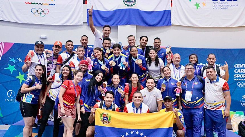 Los atletas venezolanos se hicieron con 46 medallas de plata y 80 de bronce para el total de 158.