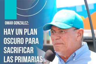 Omar González denunció “plan oscuro” para sacrificar las primarias