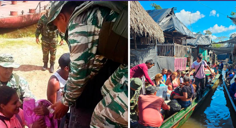 FANB desalojó a más de 1.200 personas del Parque Yapacana en Amazonas