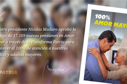 ¡Atención! Inicia HOY pago de 100% Amor Mayor por Patria Julio 2023