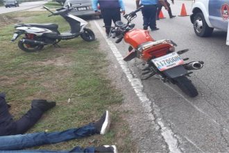 Dos mujeres heridas en accidente de moto en Juan Bautista Arismendi