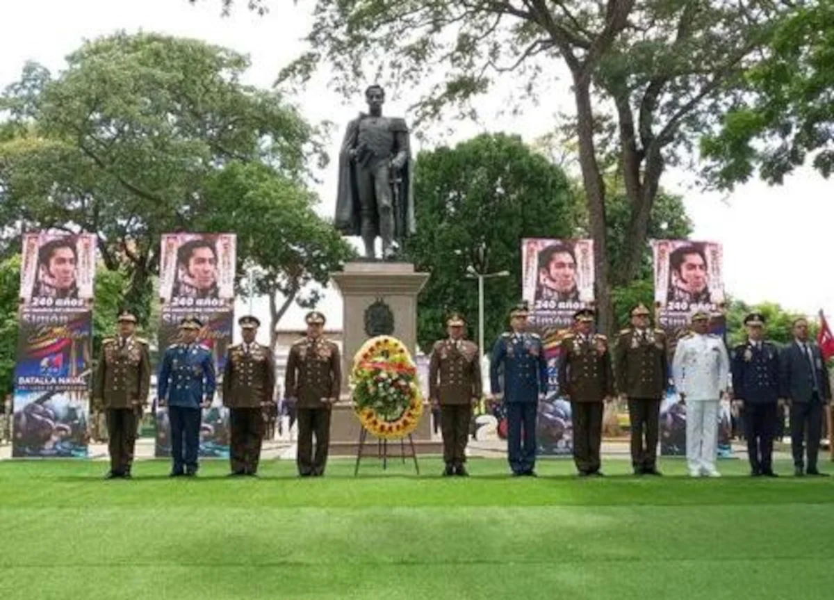 En las regiones conmemoran Bicentenario de la Batalla Naval del Lago