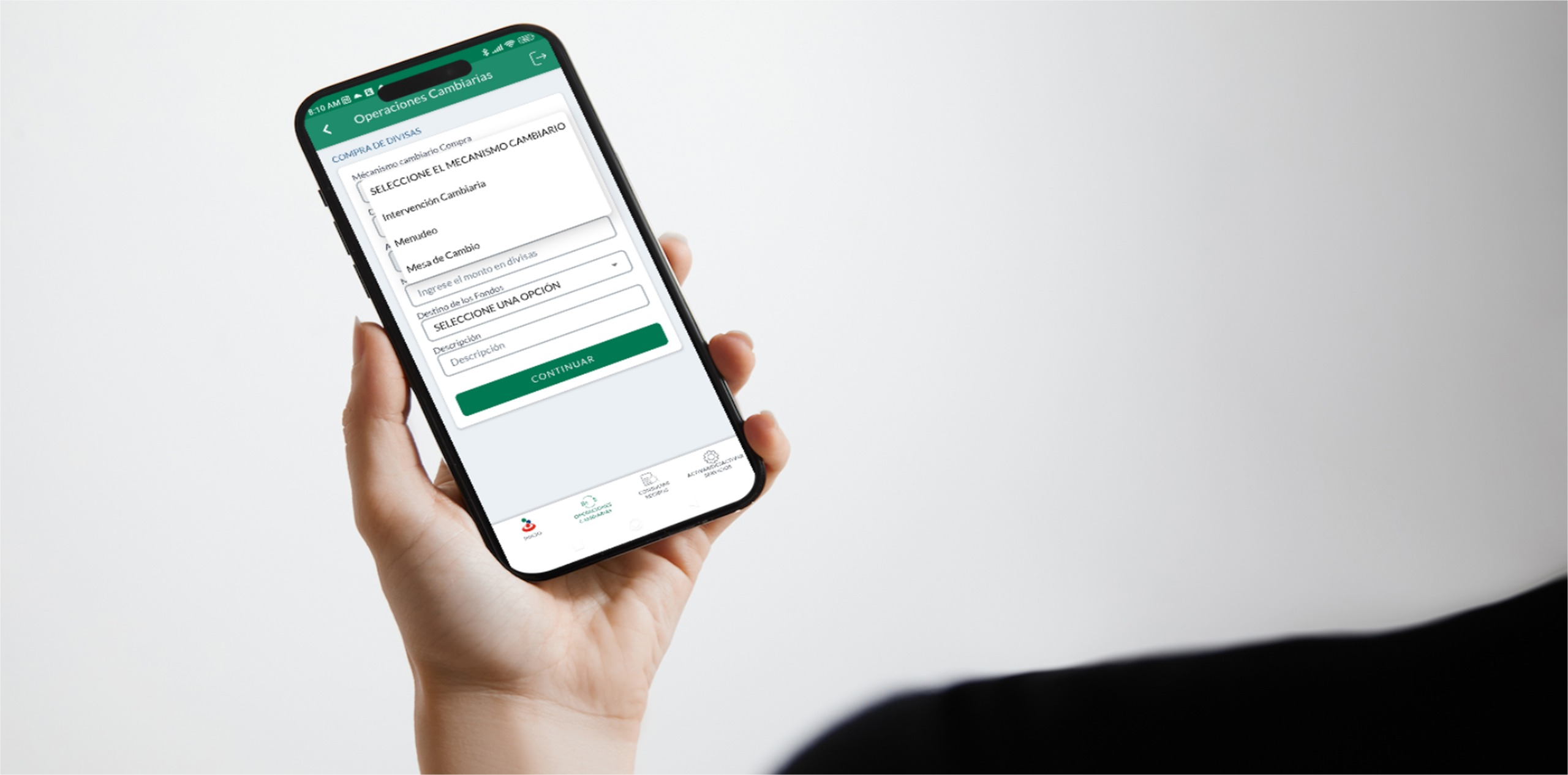 ¡Compra dólares desde casa con la app de Banesco Móvil! Aprende cómo