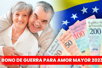 Durante los últimos meses del 2023, el Bono de Guerra Económica para los pensionados de Amor Mayor