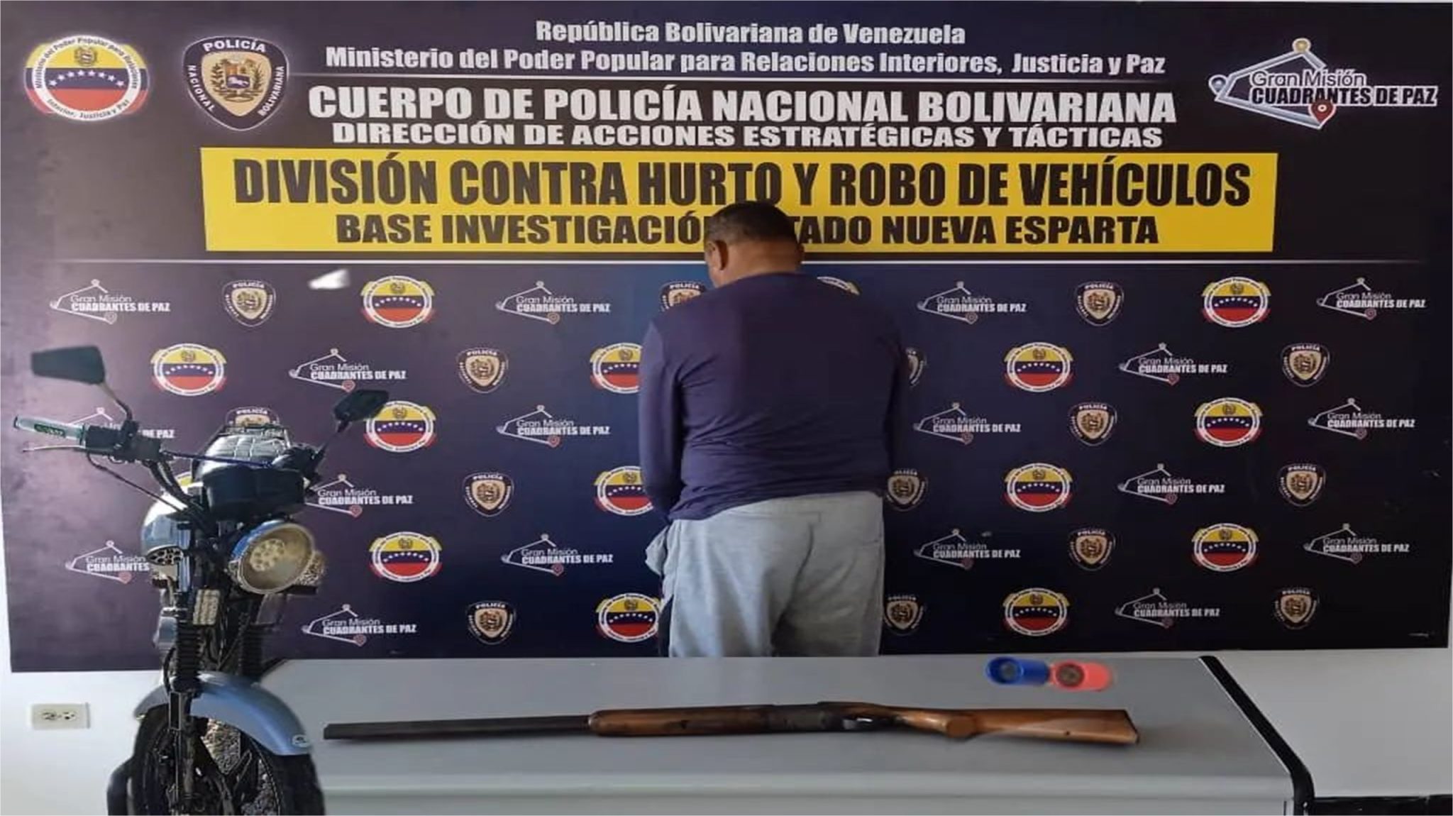 PNB Nueva Esparta captura a sujeto por porte ilícito de arma de fuego