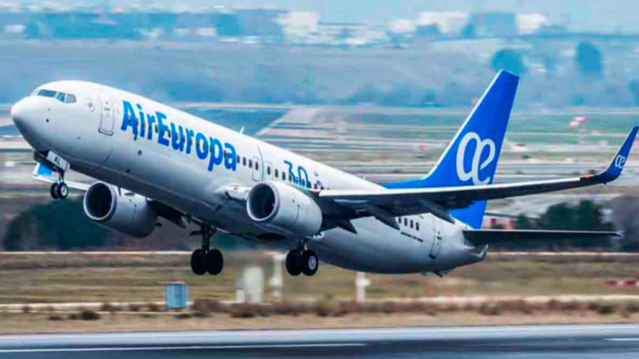 Air Europa operará cinco vuelos semanales entre Caracas y Madrid