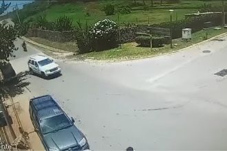 Margarita: Cámaras captan accidente de motorizado en Playa Guacuco +VIDEO