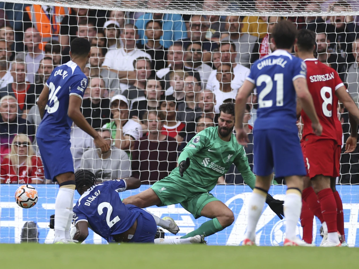 Chelsea y Liverpool empatan en el estadio Stamford Bridge