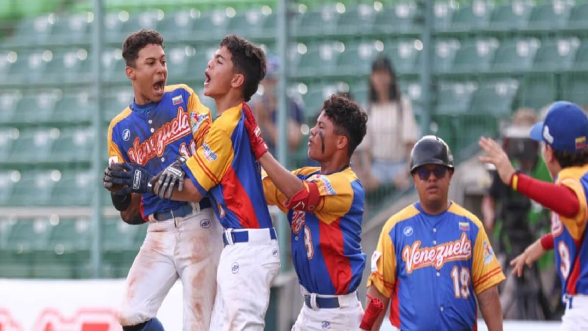 ¡BRAVO MUCHACHOS! Venezuela se alza con la medalla de bronce en el Mundial de Béisbol U12