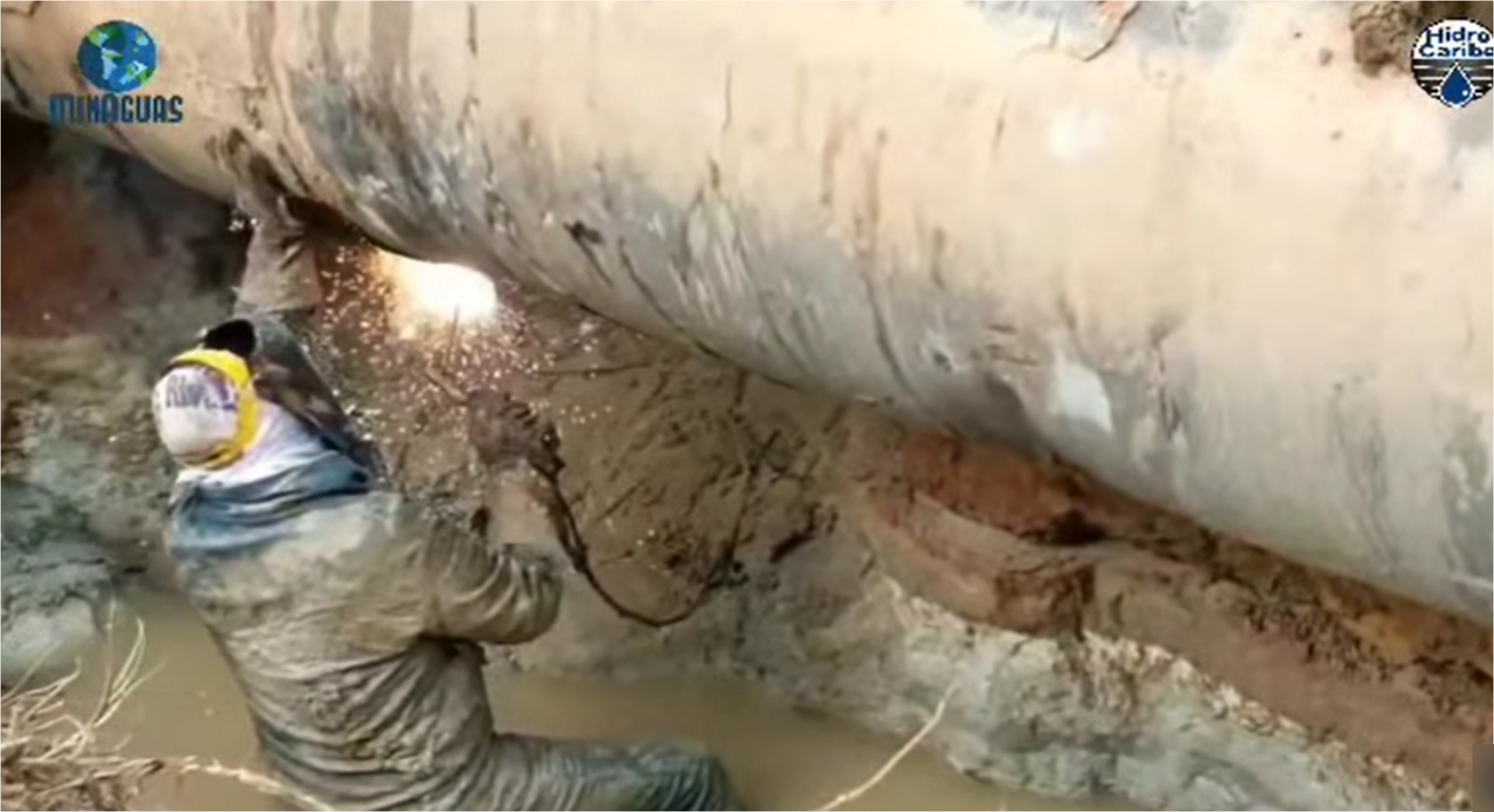 Hidrocaribe continúa mantenimiento en embalse Clavellinos que surte de agua a Nueva Esparta