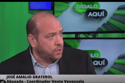 En la entrevista, Graterol asevera que "los violentos son los rojos". Resalta la percepción de temor que, según él, sienten figuras emblemáticas del oficialismo