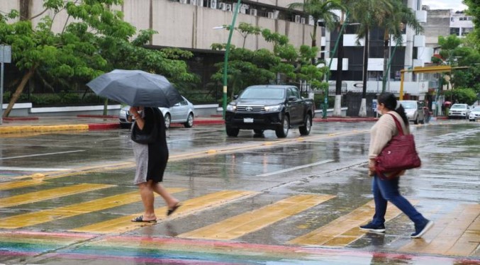 Inameh prevé este domingo nubosidad con lluvias #27Ago