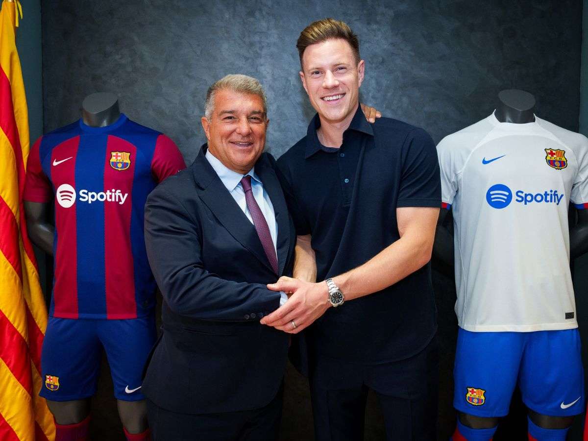 Ter Stegen extiende su contrato con el Barcelona hasta el 2028