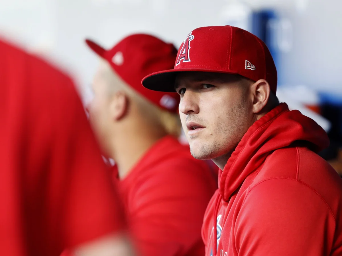 Mike Trout avanza en su técnica de swings