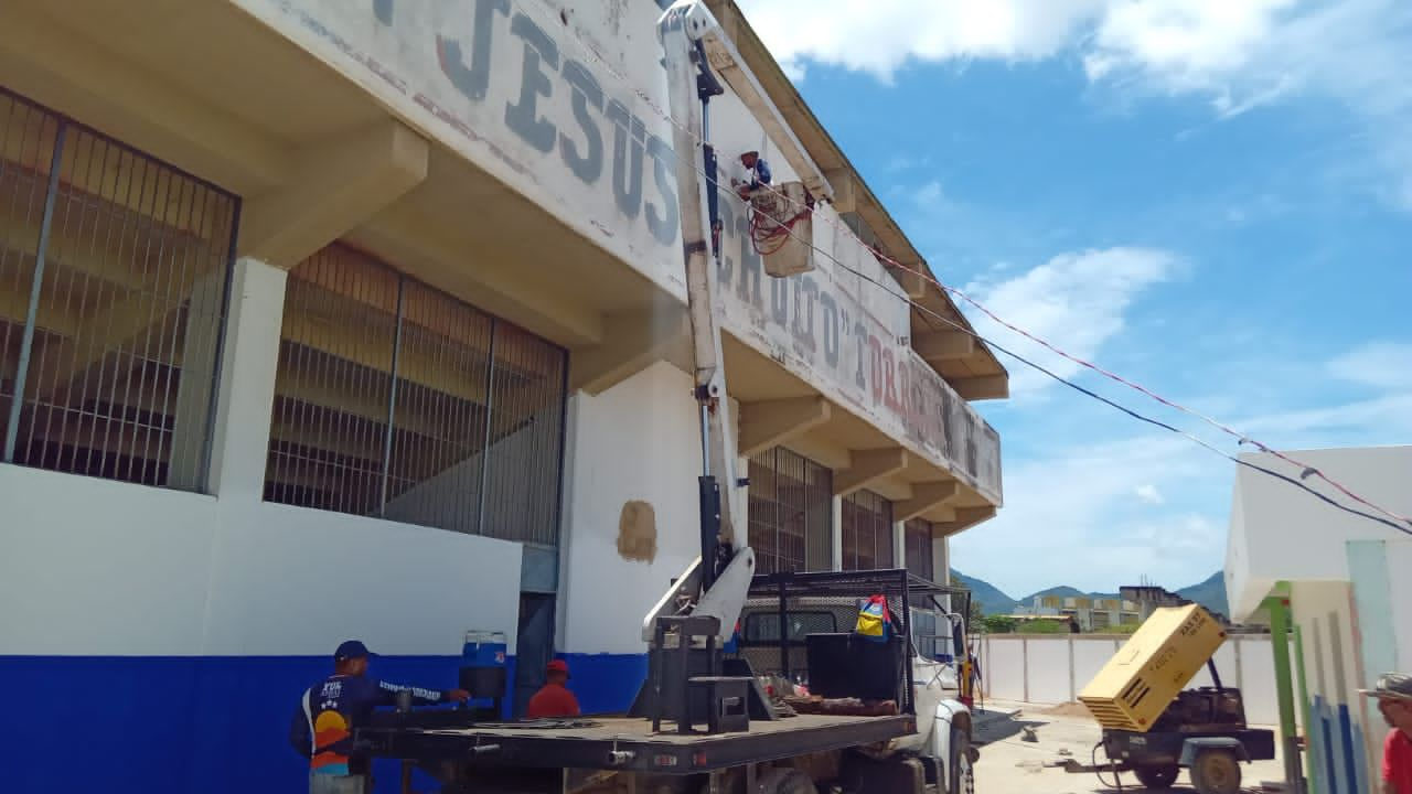 Recuperan espacios deportivos en el municipio Marcano