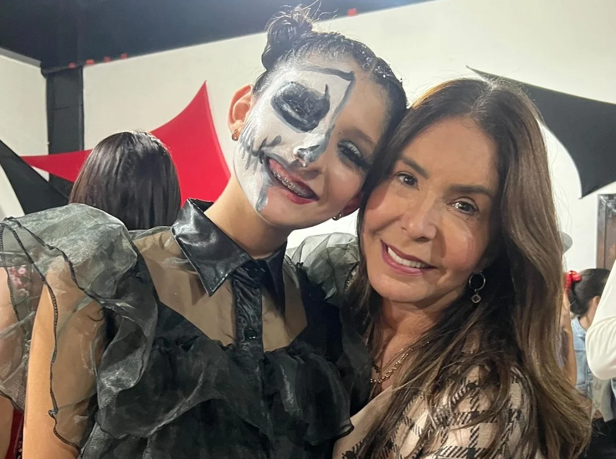 Viviana Gibelli presumió el talento musical de su hija