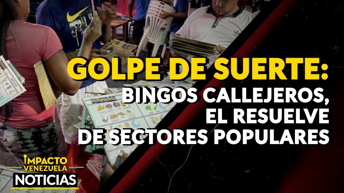 GOLPE DE SUERTE: bingos callejeros, la solución de los sectores populares – VIDEO