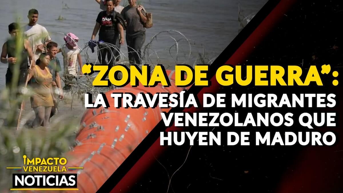 “ZONA DE GUERRA”: la travesía de migrantes venezolanos que huyen de Maduro – VIDEO