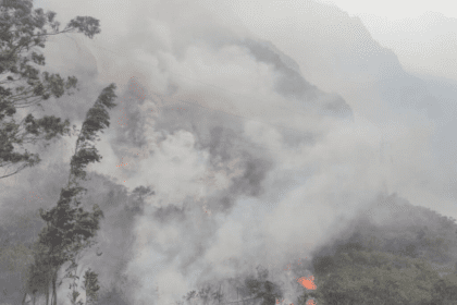 El fuego afecta a 120 hectáreas de la zona de amortiguamiento del santuario histórico de Machu Picchu