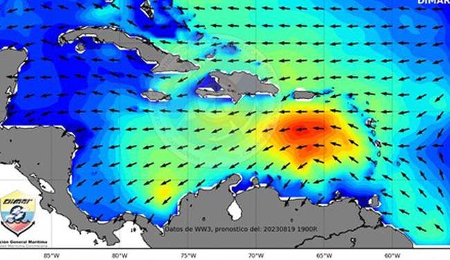 La tormenta Franklin genera alerta en el Caribe