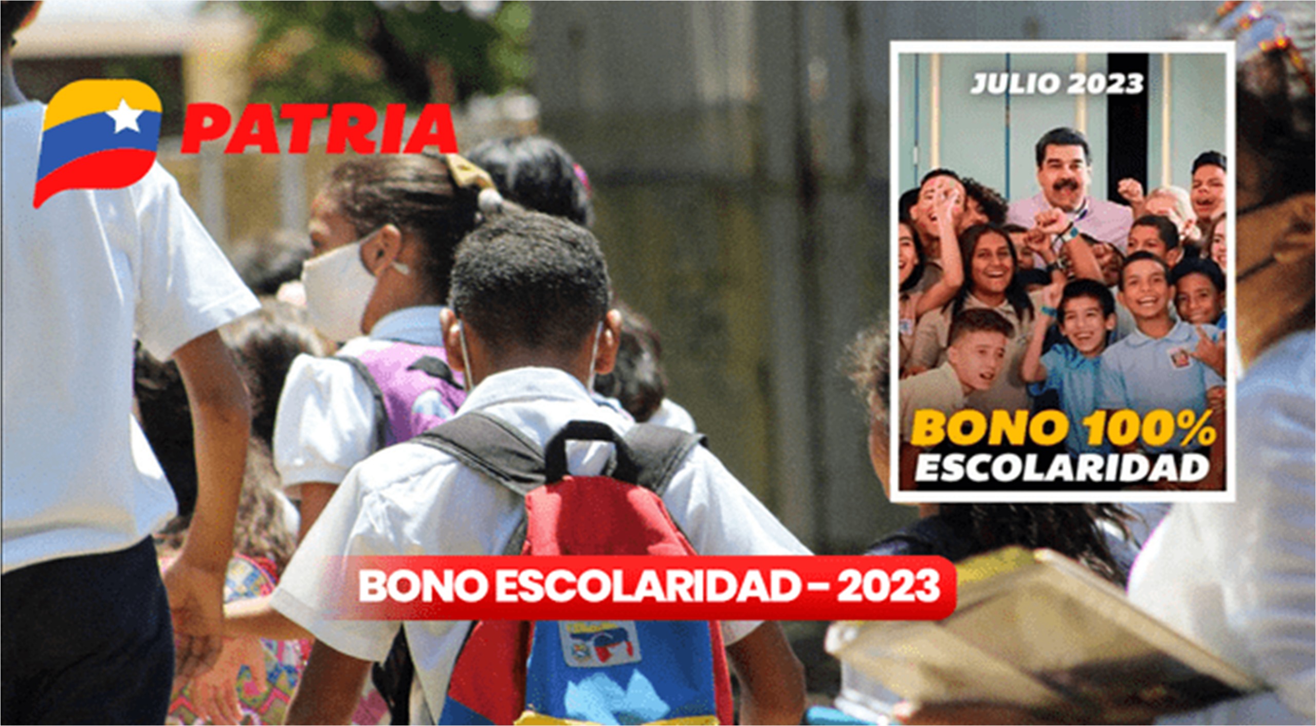 ¡Ey, muchachos! Cobra HOY #05Sep el nuevo aumento de Bono Escolaridad 2023