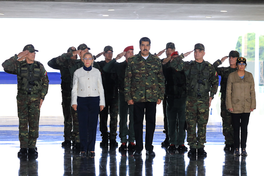 El presidente Maduro felicitó a la GNB por la Operación Guaicaipuro.