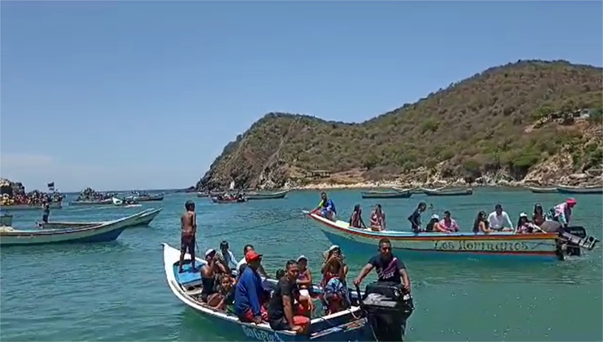 Pescadores de Manzanillo reciben la bendición del mar en honor a la Virgen del Valle +VIDEOS