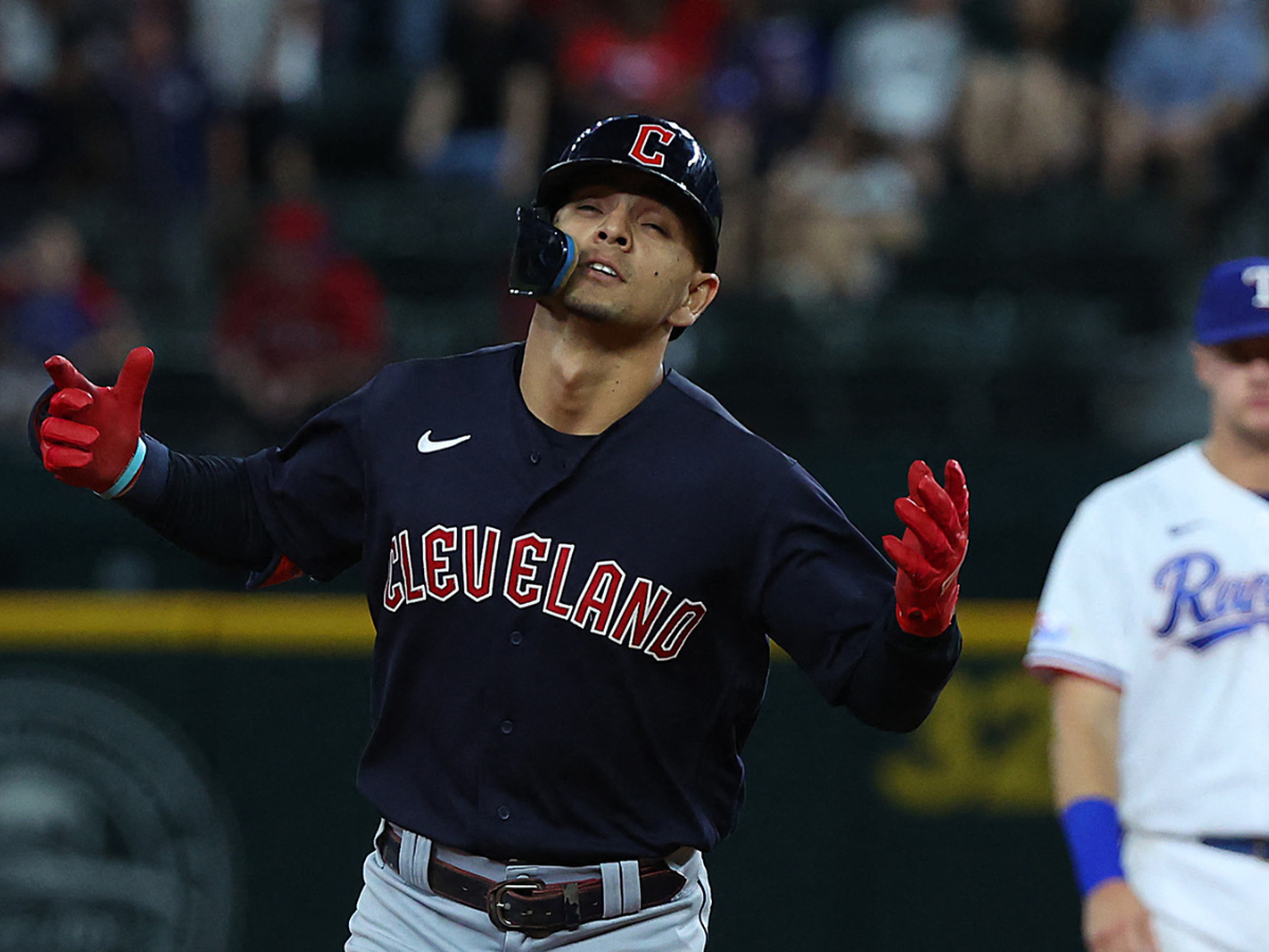 Andrés Giménez hizo temblar el Progressive Field