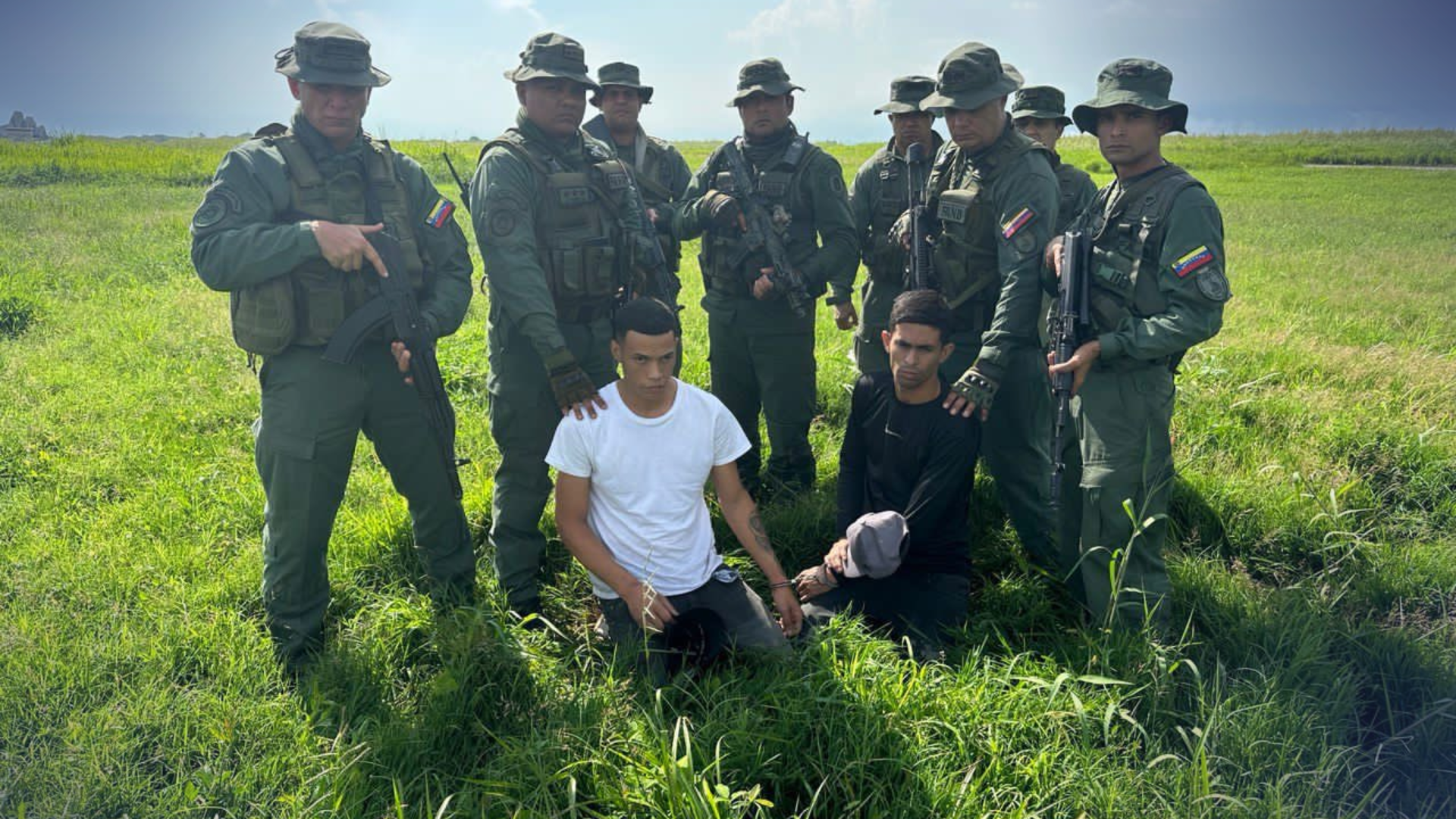 La FANB capturó a tres sujetos fugados de la cárcel de Tocorón.