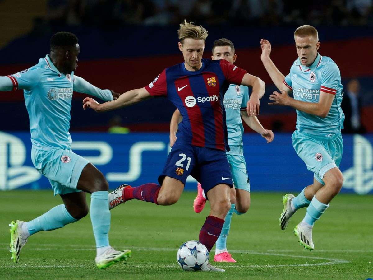 Frenkie de Jong se ausenta en el FC Barcelona