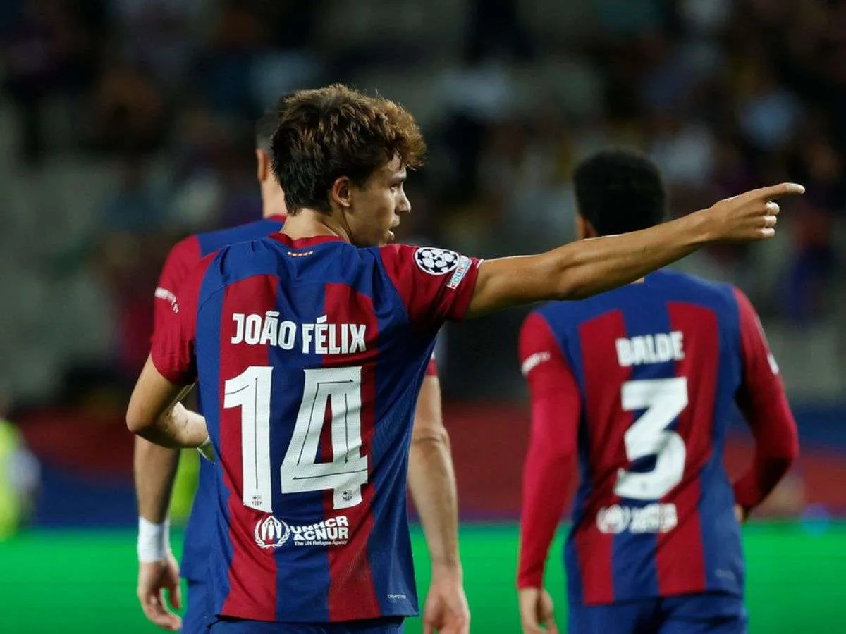 Joao Félix guió la goleada del Barcelona