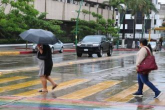 Se esperan lluvias al norte del Esequibo, noreste de Anzoátegui, Bolívar, Amazonas, Centro Norte Costero, Llanos Occidentales y Centrales.